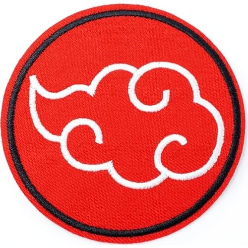 Cloud Size:7.7x7.7cm Cloth Iron On Patch Badge Embroidered Badges Abstract Kids Patches For Clothes Stickers 0106