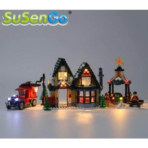 SuSenGo LED Light Kit For 10222 Winter Village Post Office
