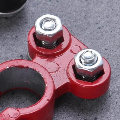 Car Battery Terminals Clamp Connector For Motocycle Conductivity Universal Negative Boat Pair Magnesium Aluminum Positive 1 E4B5