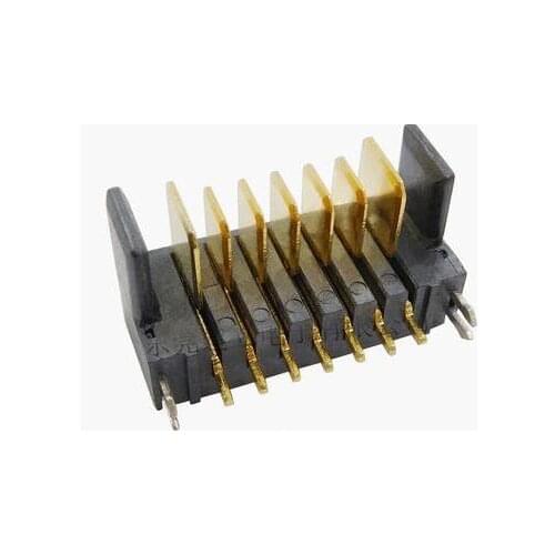 10PCS 7Pin laptop battery battery socket interface heightening public seat