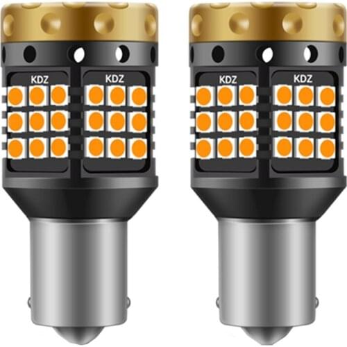 1156 BA15S P21W 7440 T20 BAU15S PY21W 1850LM LED Car Tail Brake Bulb Auto Backup Reverse Lamp Turn Signal Daytime Running Light