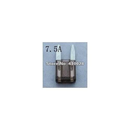 Free shipping 7.5A auto blade fuse-----mini fuse