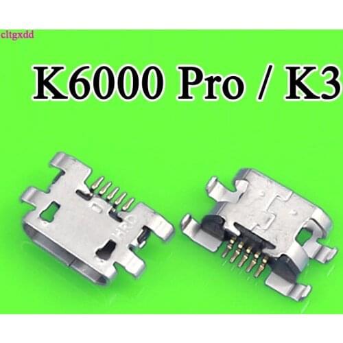Cltgxdd 2PCS For oukitel k3 k6000 PRO Micro mini usb jack socket Dock Charging charger Port Connector replacement repair parts