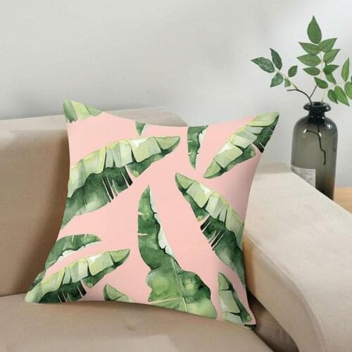 45*45cm Pillowslip Plants Car Decorative Pillow Case Cover Supplies Home Throw Cushion Square Covers Pillows Seat A1N0