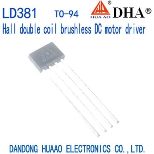 LD381 Hall type motor driver ASIC TO-94