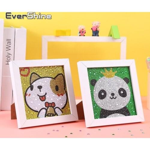 EverShine DIY 5D Diamond Painting Special Shape Cross Stitch Diamond Embroidery Mosaic Rhinestone Cartoon Diamond Art Wall Decor