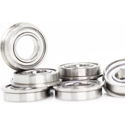 F6700ZZ Flange Bearing 10*15*4 mm 10PCS Double Shielded Deep Groove Flanged F6700 Z ZZ Ball Bearings F6700Z F6700 Z Widely used