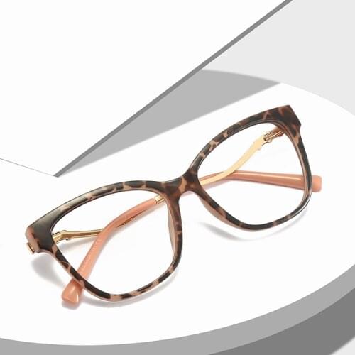 Retro Women Cat Eye Glasses Frames Men Goggles Myopia Optical Eyewear High Quality Glasses Clear Lens Unisex Computer Spectacles