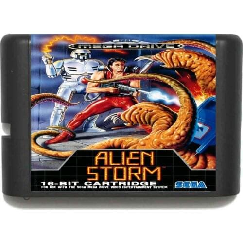 Alien Storm 16 bit MD Game Card For Sega Mega Drive For Genesis