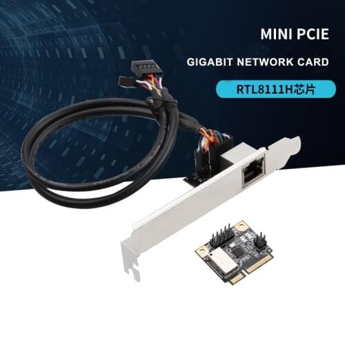 NEW MINI PCIE Gigabit Network Adapter card with RTL8111H 10/100/1000M