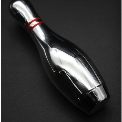 Mini Bowling Model Gas Lighter Butane Unusual Metal Lighter Reflatable Gadgets Funny Gifts smoke Decoration Gift For Man