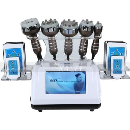 Multipolar RF Ultrasonic Laser Body Slimming Machine 40K Cavitation Weight Loss Beauty Device Skin Tighten Anti-wrinkle