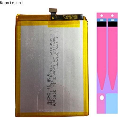 Original Cell Mobile Phone 3000mAh Battery For HOMTOM C8 Batteries Smart Phone Repair Accessories