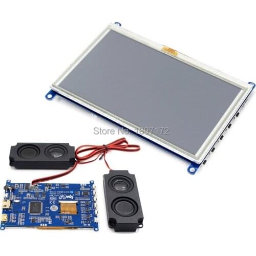 Raspberry Pi 5inch LCD 5 inch USB Resistive Touch screen HDMI VGA display for computer mini PC XBOX PS4