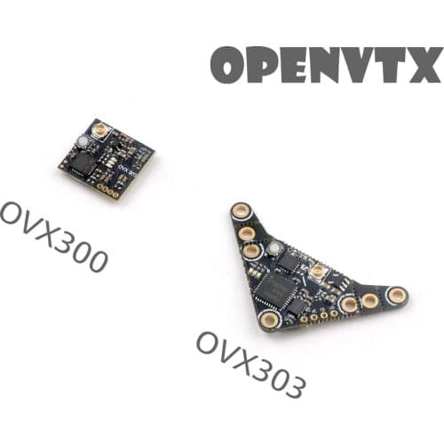 HappyModel OVX300 OVX303 5.8G 40CH 300mW Adjustable OpenVTX Video Micro Transmitter for RC FPV Tinywhoop Nano Micro Long Range
