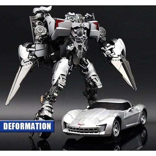 BMB AOYI Transformation LS-08 Robot Car Toys G1 Model Movie 5 Alloy+ABS Voyager LS-01 BB-01 Deformation Action Figure Kids Boy