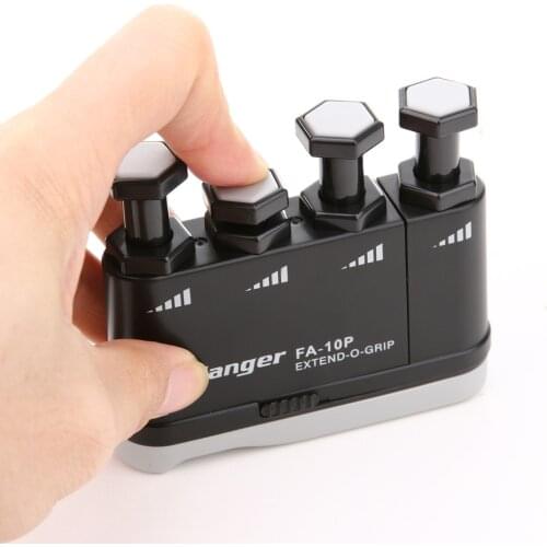 Guitar Finger Trainer Strengthener Training Device Piano Hand Grip Practice Musical Instrument Guitar Accessories Black