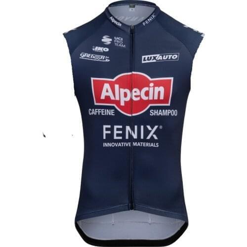 WINDSTOPPER WINDOF 2021 ALPECIN FENIX TEAM ONLY CYCLING GILET SLEEVLESS VEST JERSEY WEAR ROPA CICLISMO