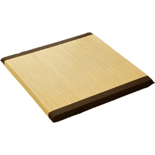 Zen Cushion Zabuton Zafu Square 55-65cm Floor Meditation Seat Japanese Floor Tatami Mat Zabuton Straw Cushion Buddha Meditation