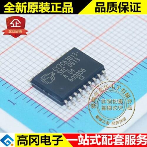 100% New&original CY7C63813-SXC SOP18 CYPRESS USB 2.0 MCU