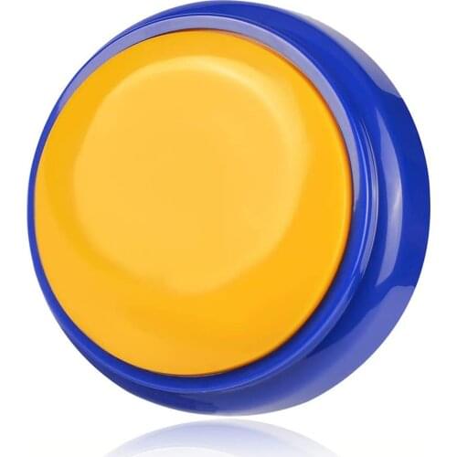 30 Seconds Recordable Talking Button Voice Custom Playback Recording Sound Buttons for Dogs Kids Toy Gift Answer Buzzers