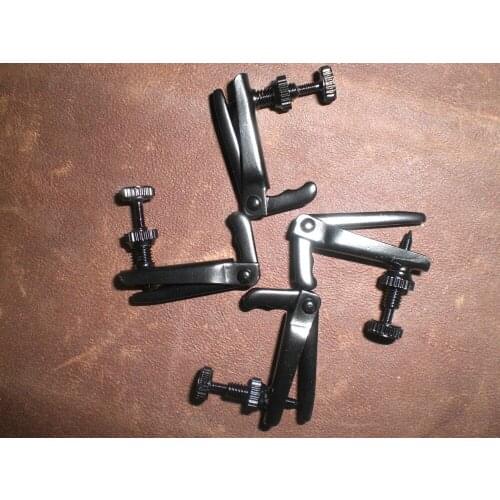 40 PCs Full Black Nice Violin fine tuners 3/4-4/4 Size, String Adjuster