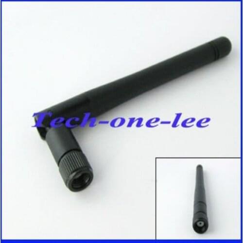 50 pcs/lot 2.4GHz 3dBi Omni WIFI Antenna with RP-SMA male connector Aerial free shipping