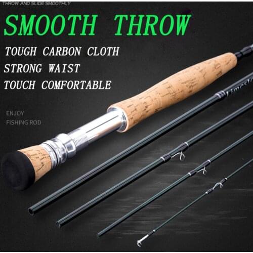6/8 Fly Fishing Rods Carbon 2.7m 4 Section Canne Peche Spinning Stand Rod Guide De Vara Para De Pesca Canne Mouche
