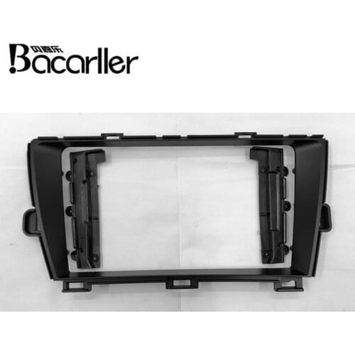 Car Fascia For TOYOTA Prius 2010-2015 for 9 Inch Stereo Double Din Car dvd Frame Dash Audio Fitting Adaptor Panel