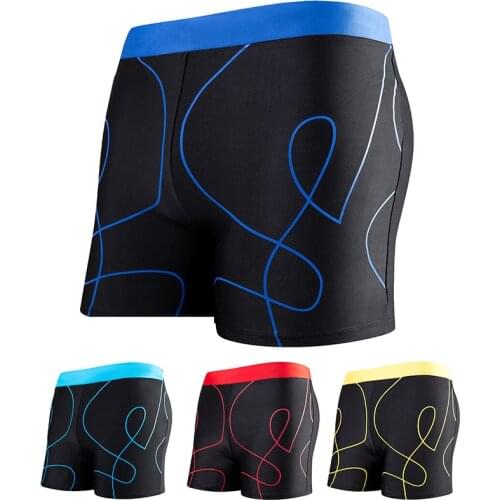 CKAHSBI Mens Swimming Short Men Boxer Briefs Swimsuit Shorts Swimwear Underwear Briefs Pants Men Bathing Summer Sexy XXL Shorts