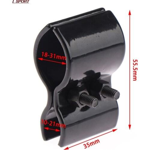 For MP-155 Tactical Barrel Ring Flashlight Laser Clamp Mount Scope Sighting Telescope Torch Mount Holder