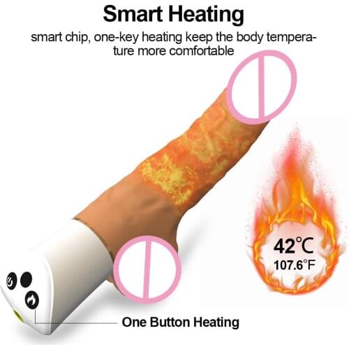 Automatic Thrusting Dildo G spot Vibrator with Suction Cup Sex Toy for Women Adult Hand-Free Sex Fun Anal Vibrator for Orgasm