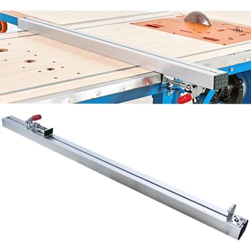 For Flip saw Electric Circular Saw Cutting Machine Aluminum Guide Ruler Fixing Clip Fixture Wood Board clamp Woodworking Tool