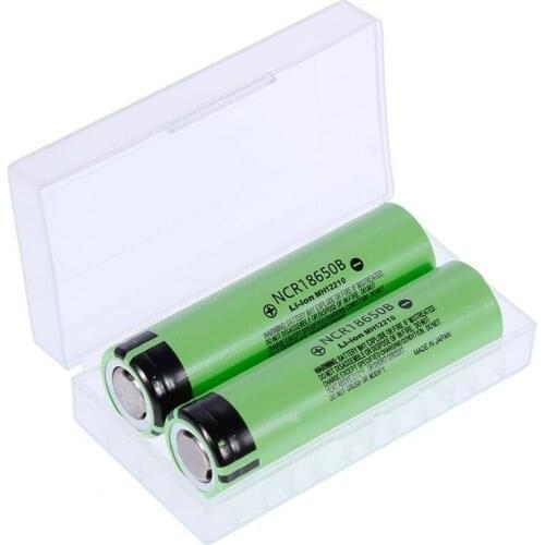 GTF Original Panasonic18650 3400mAh battery 3.7V Li-ion Rechargebale battery Protected For NCR18650B 18650 3400