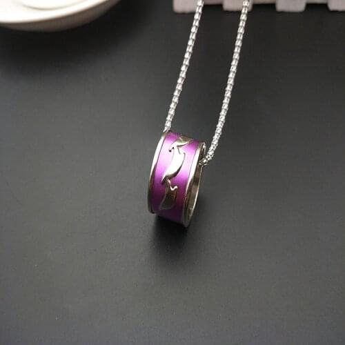 Anime Mo Dao Zu Shi Ring Necklace Zinc Alloy Cheng Figure Finger Ring Ornament Jewelry Pendant Keychain Perfect Kids Toys Gifts