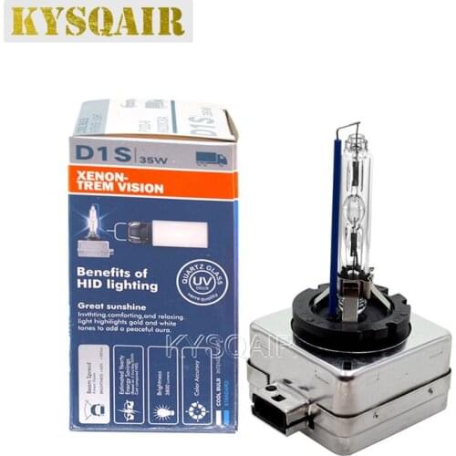 KYSQAIR 2PCS Original HID Xenon Bulbs D1S D2S D3S D4S 35W Xenon Standard 4300K 8000K 6000K White Light Auto Headlight Lamp