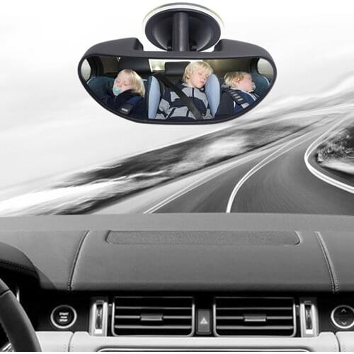 LEEPEE Rotation Adjustable Car Interior Rearview Mirror Suction Cup Baby Mirrors Car Back Seat Baby View Mirror Interior Parts
