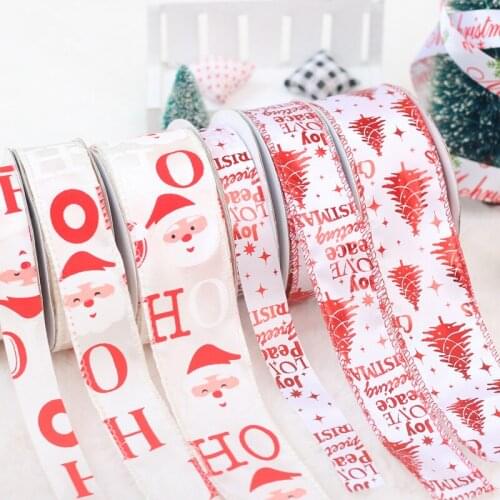 1/Roll 5.5m Christmas Gift Ribbon Decoration Strip Christmas Tree Pendant For Home Office Bar Shop Festival Christmas Decoration