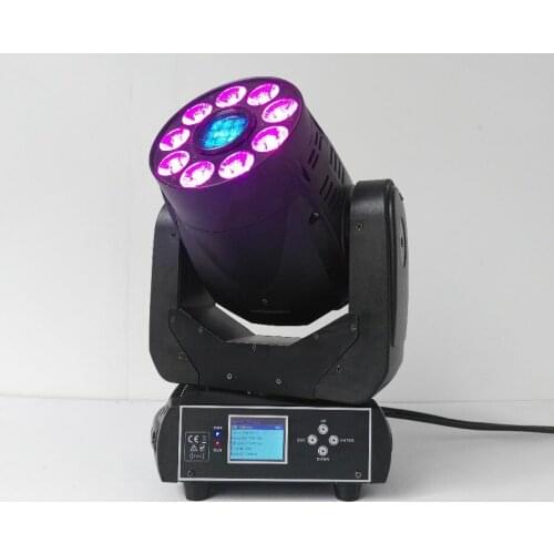 Hot sell 90W LED Spot gobo plus 9x18W RGBWA+UV 6in1 wash Moving Head Light China 90W LED DJ dmx Gobos Spot moving heads