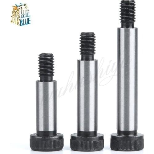 M10 M12 5pcs High-precision Roller Bearings Hexagon Socket Head Shoulder Screw Plug Screw Shaft Shoulder Limit Bolt