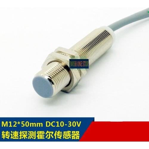 M12 magnetic induction gear switch Sensing distance 1mm buried proximity Connector