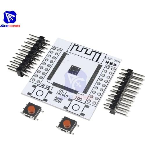 ESP32 ESP-32 ESP32S IO Adapter Base Board Pinboard Converter With 4 Row Pins For ESP-32S Wireless WiFi Bluetooth Module