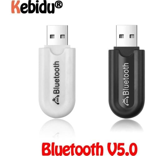 Mini USB Adapter Wireless Bluetooth Receiver BT V5.0 Stereo Audio Bluetooth Adapter Jack 3.5mm For IPhone Android PC Car Kit AMP