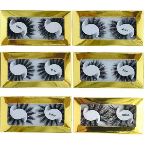 Reusable Hand Made 2 Pairs 3D False Eyelashes Set Soft & Vivid Light Natural Thick Fake Lashes Makeup 100 Sets/Lot DHL Free