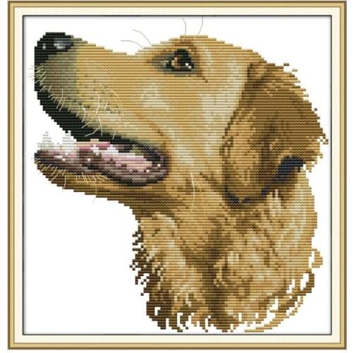 Pleut cross stitch kit aida 14ct 11ct count print canvas cross stitches needlework embroidery DIY handmade