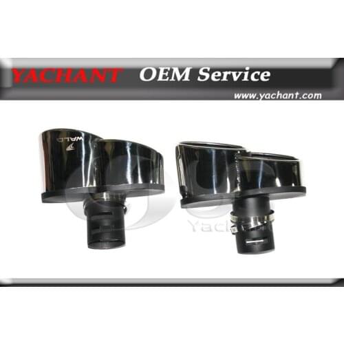 Muffler Tips Fit For 2013-2015 W212 E Class Sedan WA Style Body kit Rear Bumper Muffler Tips
