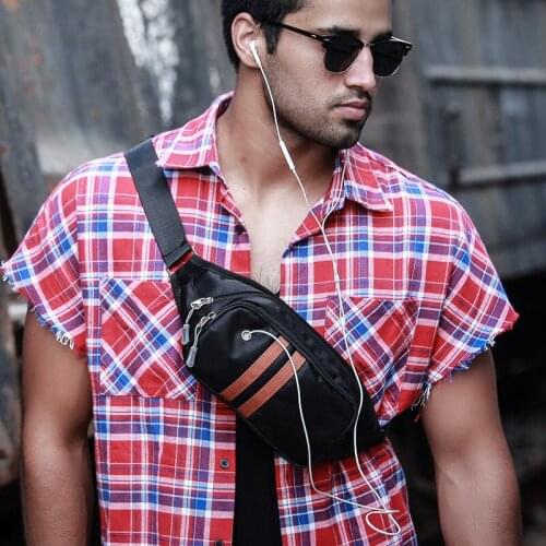 New Fashion Outdoor Light Chest Bag Sports Nylon Multi-function Outdoor Waist Pack Tide Waterproof Travel Shoulder Crossbody Bag