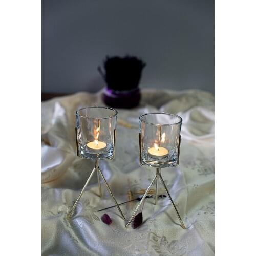 PALMİYE STORE Decorative Wedding Candlesticks