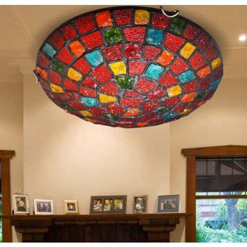Modern simple Ceiling Lights European style creative NEW childrens room bedroom balcony corridor lamp shell ceiling lamp DF9