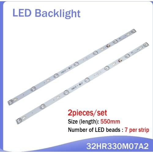 1Set= 2Pieces LED Backlight Lamp strip For TCL TV TCL L32F3303B YHA-4C-LB320T-YHL LVW320CSOT E227 32HR330M07A2